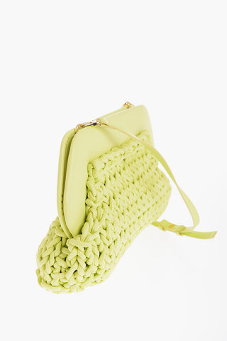 Fluo Effect Braided-Motif BIOS Shoulder Bag