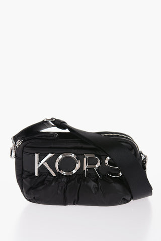 MICHAEL Solid Color LEONIE Camera Bag with Silver-Tone Metal Logo