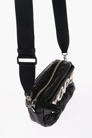 MICHAEL Solid Color LEONIE Camera Bag with Silver-Tone Metal Logo