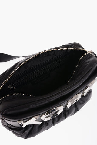 MICHAEL Solid Color LEONIE Camera Bag with Silver-Tone Metal Logo