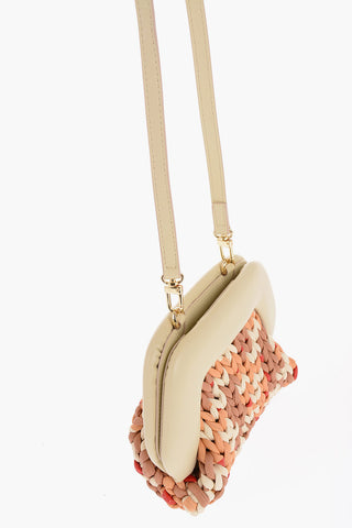 Braided Motif SAHARA Mini Pochette with Removable Shoulder Straps