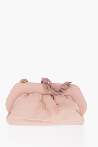 Nylon BIOS Shoulder Bag with Decorative Chain