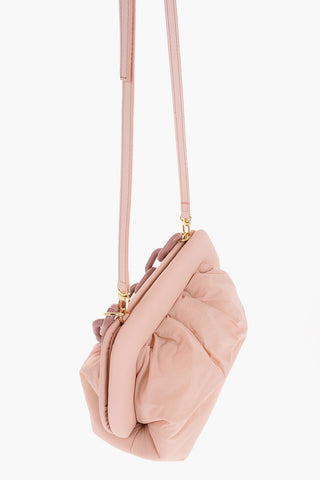 Nylon BIOS Shoulder Bag with Decorative Chain