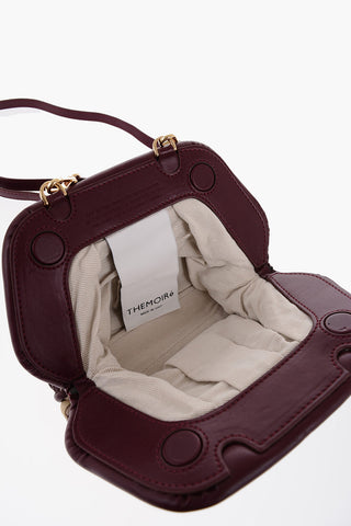 Braided CABERNET Motif Mini Pochette with Removable Shoulder Straps
