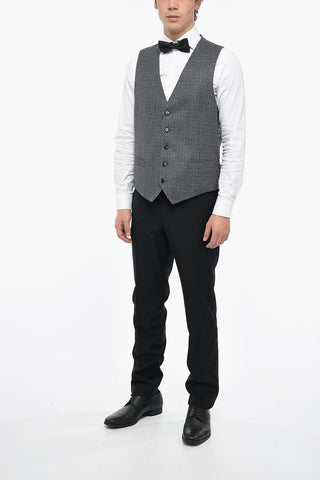 District Check LEADER Wool Blend Vest