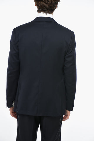 Single Breasted ACADEMY Blazer With Flap Pockets