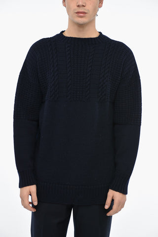 MM0 Maglia Girocollo in Lana Aran