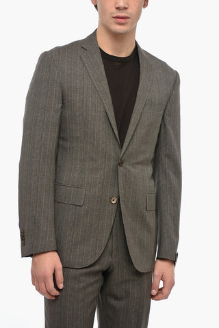 Virgin Wool ACADEMY SOFT Suit with Flap Pockets