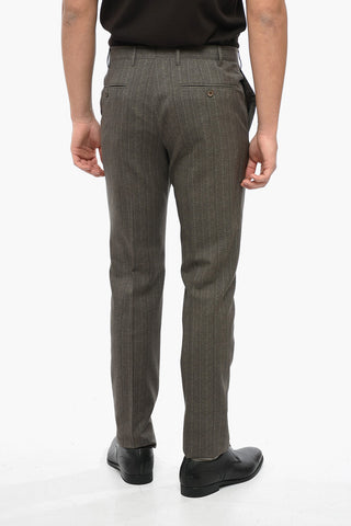 Virgin Wool ACADEMY SOFT Suit with Flap Pockets