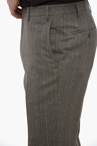 Virgin Wool ACADEMY SOFT Suit with Flap Pockets