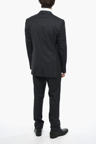 Virgin Wool LEADER Slim Fit Suit