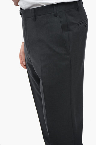 Virgin Wool LEADER Slim Fit Suit