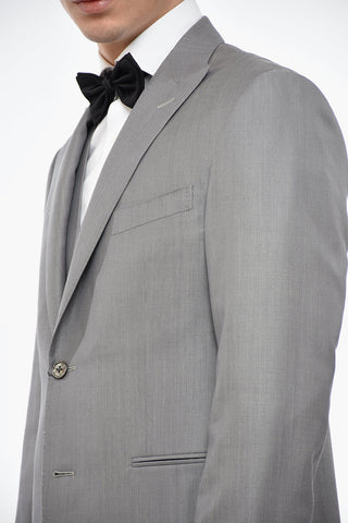 Silk Blend CERIMONIA ACADEMY Suit with Vest