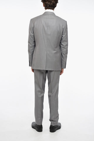 Silk Blend CERIMONIA ACADEMY Suit with Vest