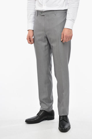 Silk Blend CERIMONIA ACADEMY Suit with Vest