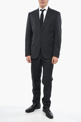CC COLLECTION Virgin Wool RIGHT Suit with Flap Pockets
