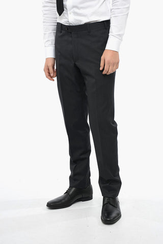 CC COLLECTION Virgin Wool RIGHT Suit with Flap Pockets