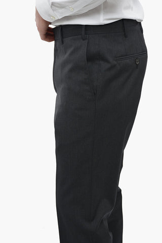 CC COLLECTION Virgin Wool RIGHT Suit with Flap Pockets