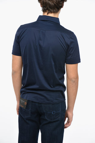 Jersey Polo T-shirt with Breast Pocket
