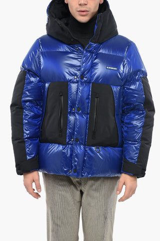 Two-Tone BRENDAN Down Jacket with Hood