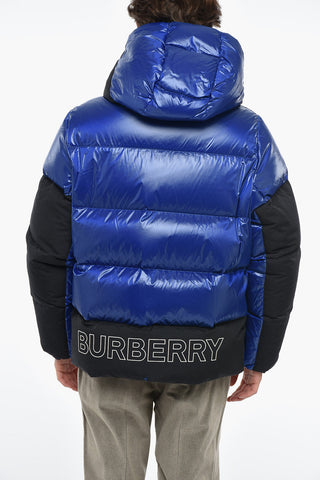 Two-Tone BRENDAN Down Jacket with Hood