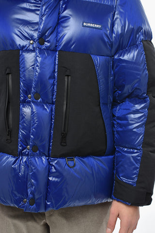 Two-Tone BRENDAN Down Jacket with Hood