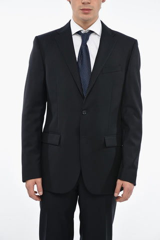 CC COLLECTION Blazer REFINED in Lana Vergine con Tasche ad Aletta