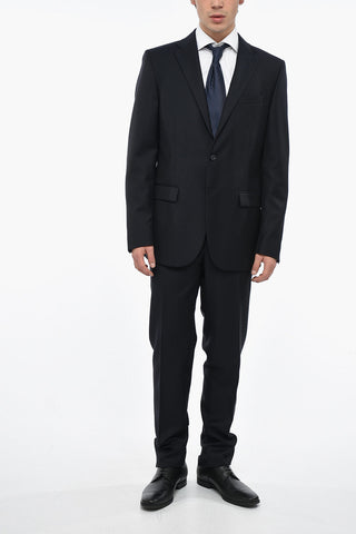 CC COLLECTION Blazer REFINED in Lana Vergine con Tasche ad Aletta
