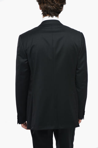 Virgin Wool LEADER Suit with Side Splits
