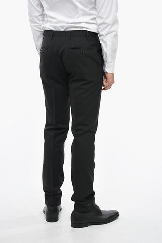 Peak Lapel CERIMONIA ACADEMY Pinstriped Suit