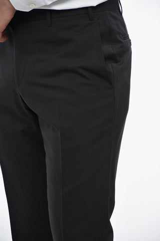 Peak Lapel CERIMONIA ACADEMY Pinstriped Suit