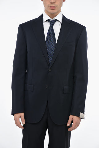 Blazer Monopetto Foderato Con tasche Ad Aletta