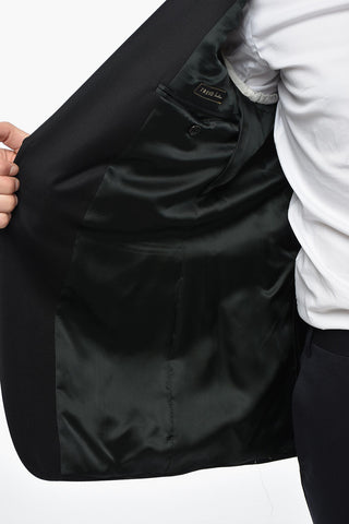 TREND Lined Single Breasted Blazer With Flap Pockets
