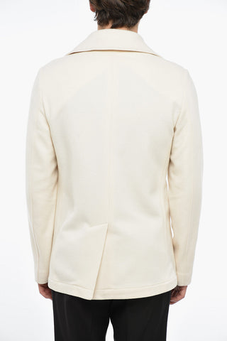 Cappotto In Cashmere Doppiopetto Sfoderato