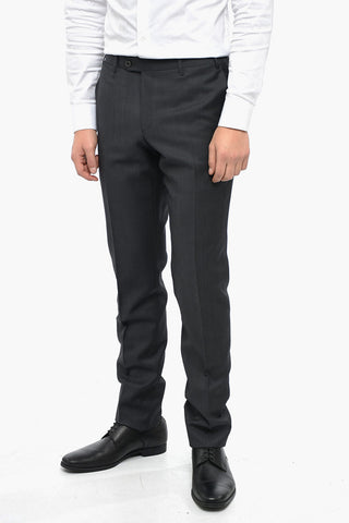 Peak Lapel CERIMONIA ACADEMY Virgin Wool Suit