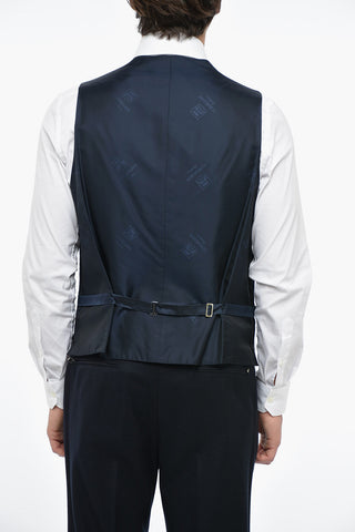 Virgin Wool ACADEMY Vest with Martingale