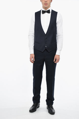 Virgin Wool ACADEMY Vest with Martingale