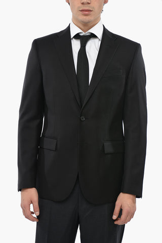CC COLLECTION Blazer REFINED in Lana con Tasche ad Aletta