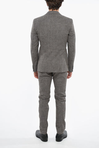 CC COLLECTION District Check RESET Cotton Blend Suit