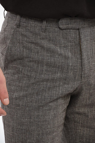 CC COLLECTION District Check RESET Cotton Blend Suit