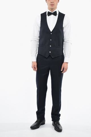 Virgin Wool ACADEMY Vest with Martingale