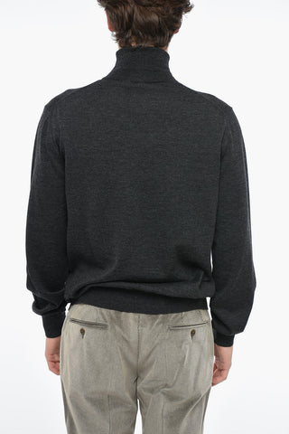 Maglia a Collo Alto in Lana