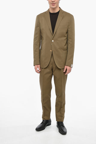 Patch Pocket GATE Cotton Blend Suit
