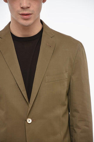 Patch Pocket GATE Cotton Blend Suit