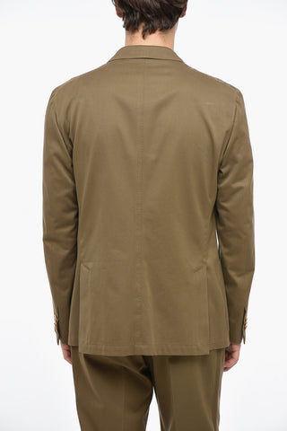 Patch Pocket GATE Cotton Blend Suit