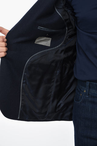 Wool LEADER SOFT Blazer with Flap Pockets