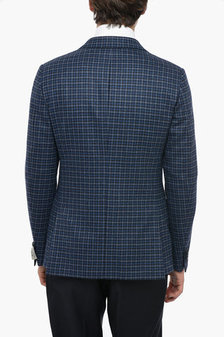 CC COLLECTION Blazer REWARD Monopetto Foderato Con Stampa Check