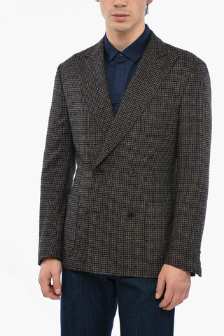 Blazer Doppiopetto GATE con Motivo Pied de Poule
