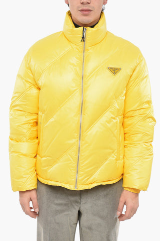 Piumino in Nylon con Zip Frontale
