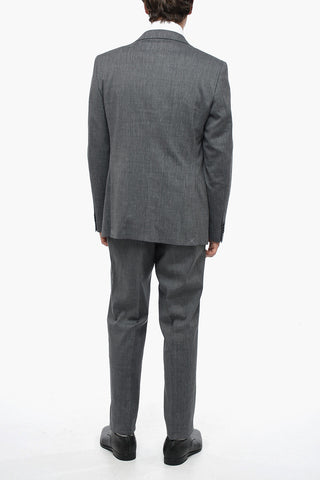 CC COLLECTION Abito REFINED in Misto Lino con Gilet